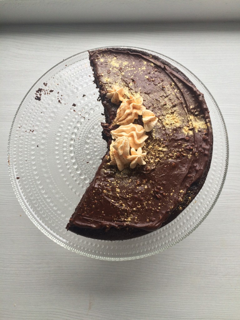 Delicious yet oh so simple chocolate cake