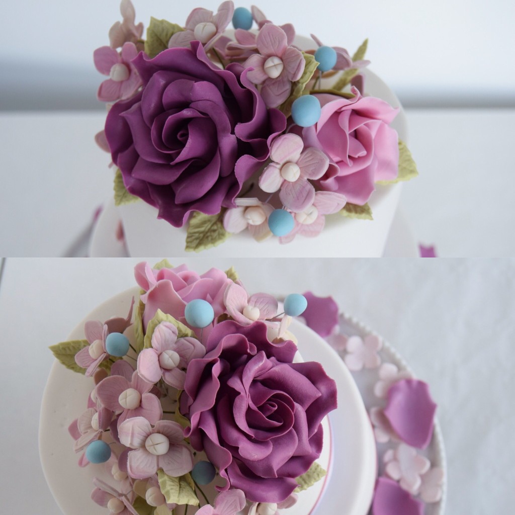 Brúðarterta - Wedding cake - www.alltsaett.com